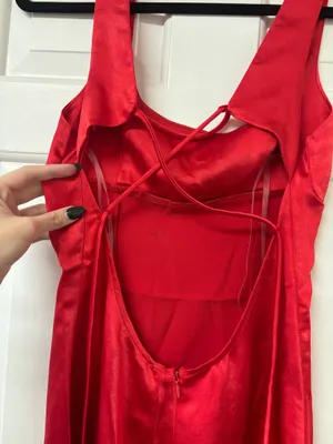 Red Princess Polly Mini Dress thumbnail 3