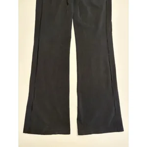 Nike Women Dri-FIT Yoga Pants | Wide Leg Black Athletic Lounge | Medium thumbnail 6