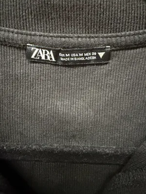 Zara Black Ribbed Polo Midi Dress thumbnail 4