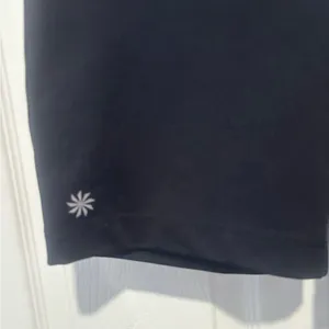 Athleta Tear Away B4 U Play Black Shorts Size XL. Style # 43024. thumbnail 2