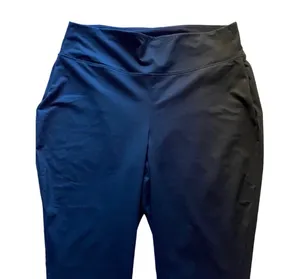 NWOT-JUST FAB Black high rise athletic leggings, brand new, never worn, size 3x Measurements: Waist: side to side 18-22 inches Rise: 14 inches Inseam: 27 inches thumbnail 4