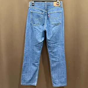 Levi's Women's Low Pro Straight Blue Jeans, Size 26 thumbnail 2