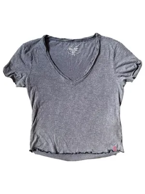 BDG Distressed Krissy V Neck Crop Top Size Medium thumbnail 3