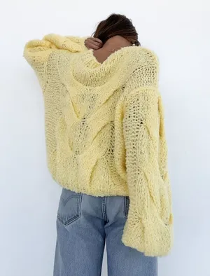 RUMORED NONNA SWEATER BANANA S/M Yellow thumbnail 6