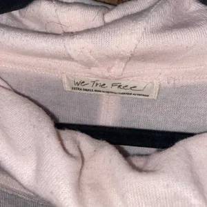 We The Free People Baby Pink Cozy Time Funnel Neck Top Women's Size XS thumbnail 5
