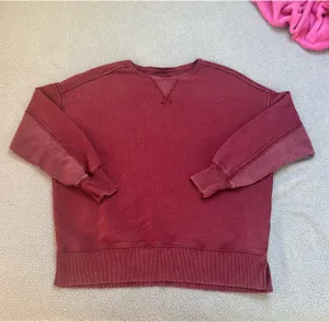 Aerie Maroon Crewneck Oversized thumbnail 1