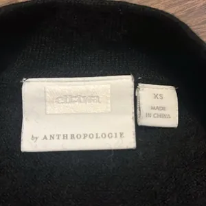 Anthropologie Etttwa Black Merino Wool Top thumbnail 3