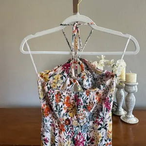 Anthropologie Maronie Floral Front Cutout Jumpsuit Size S NWT thumbnail 5
