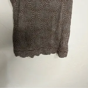 Intimately Free People Love Letter Cami Brown‎ Textured Crop Square Neck Top thumbnail 7