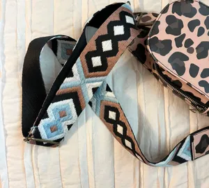 Leopard Print Sling bag/Crossbody Bag-Comes w/Guitar Strap-Bought from a Boutique-NWOT thumbnail 2