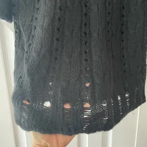 Zara Knit Size Medium‎ Knit Black Sweater Excellent Condition thumbnail 4