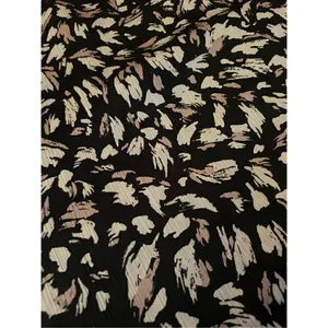 Free People Printed Hang on slip Dress Night Combo Black Tan Size S/P thumbnail 5