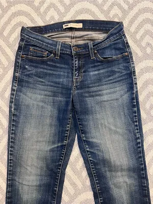LEVI’S Women’s 529 Curvy Bootcut Blue Denim Jeans 8 M thumbnail 2