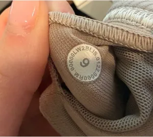 Lululemon Energy Bra Long Line Ribbed White thumbnail 5