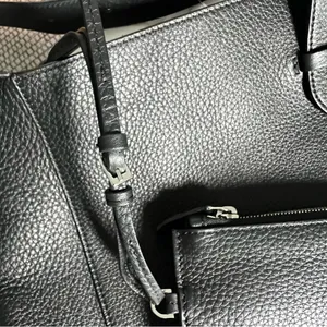 THE ROW Blake Leather Tote Shoulder Bag in Black NWT thumbnail 15