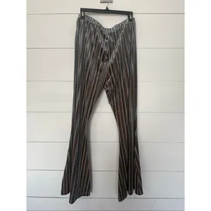 Natural Life Women’s XL Joplin Boho Hippie Wide Leg Velvet Pants Bell Bottom thumbnail 4
