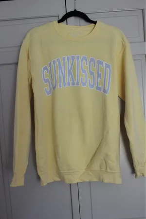 Sunkissed Coconut Comfort Colors Crewneck thumbnail 1
