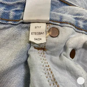 Aeropostale High Rise Baggy Jeans Women 00 Reg Light Wash Denim Retro Y2K EUC thumbnail 9