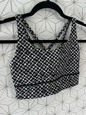 Lululemon Energy Bra Longline Checkered thumbnail 4