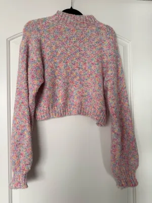 Multicolored Sweater Pink thumbnail 2