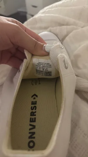 Low-Top Converse White Women’s All Star Sneakers thumbnail 3