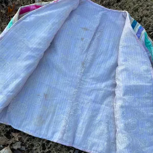 Vintage 80s/90s Quilted Patchwork Jacket Multiple Size M thumbnail 6