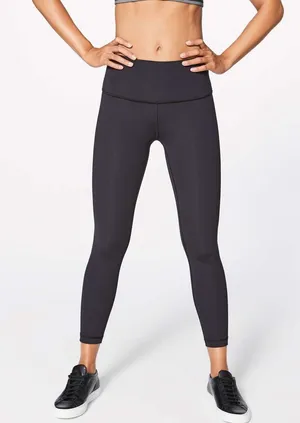 Lululemon Wunder Under Hi-Rise 7/8 Tight *Full-On Luxtreme 25" Black 6 thumbnail 1