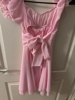 lucy in the sky mini pink dress thumbnail 3