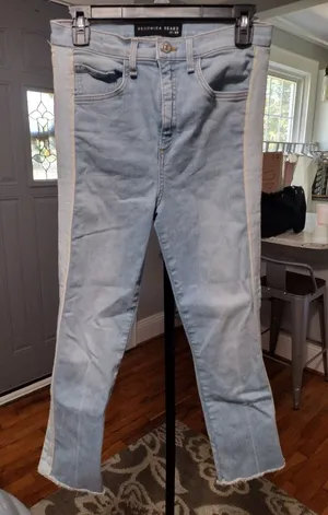 Veronica Beard Carly 11" Kick Flare Jeans thumbnail 1