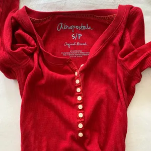 Aeropostale Red Ribbed Top thumbnail 7
