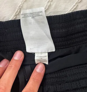 Black  running shorts thumbnail 4