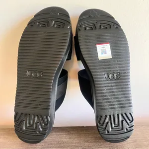 Ugg Zayne Slide II Women's Black Sandal Size 9 #B1561 thumbnail 11
