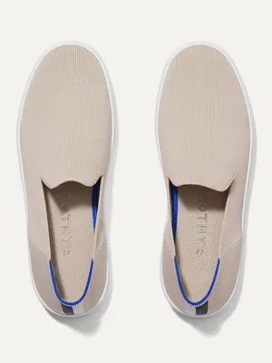 Rothy's The Original Slip On Sand Beige Washable Knit‎ Sneakers thumbnail 2