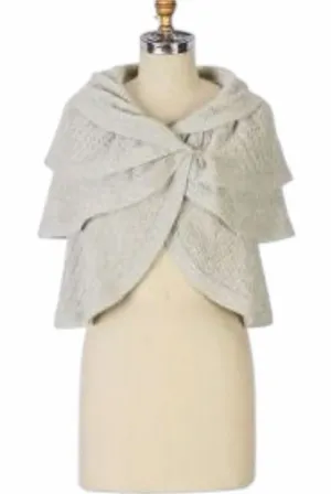 Sleeping On Snow Anthropologie Wool Capelet Sweater thumbnail 1