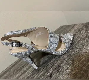 Andrew Geller Snakeskin Heels 10 thumbnail 7