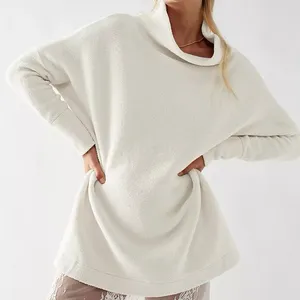 Free People Ivory Knit oversized sweater thumbnail 3