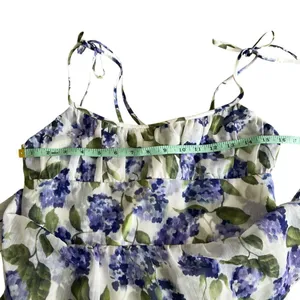 Amanda Uprichard Adelina Margate Floral Tiered Midi Dress Size S thumbnail 8
