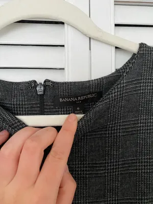 Banana Republic Grey Work Dress thumbnail 4