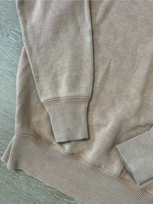 Aerie Crewneck Tan Sweatshirt thumbnail 4