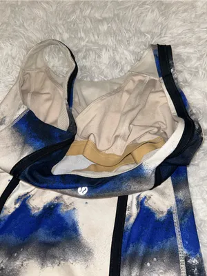 Lululemon Athletica Women Wholehearted Milky Way Multi Tank Built In Bra size 10 thumbnail 6