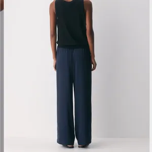 Aritzia Wilfred The Lodge Pant Crepette Navy Admiral thumbnail 4