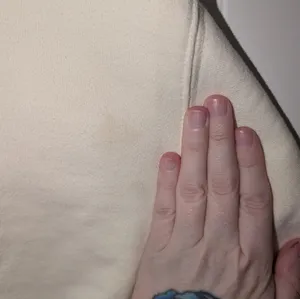 Official BTS Boys with Luv Sweater Medium Cream/Pink thumbnail 7