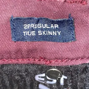 Gap Regular‎ True Skinny Vamp Red Denim Jeans 28R thumbnail 4