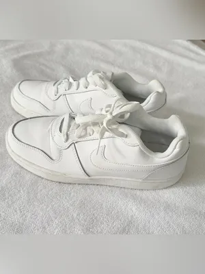 Nike Court Vision Low Triple White Sneakers Women’s Size 8.5 thumbnail 7