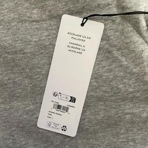 ALO Yoga NWT Accolade 1/4 Zip Pullover Athletic Heathered Grey Size L thumbnail 8