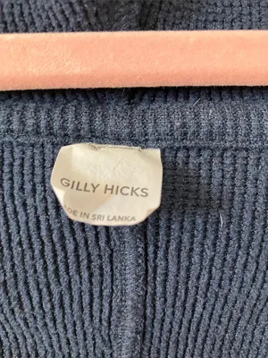 Gilly Hicks navy Cozy Waffle Wrap Hoodie thumbnail 5
