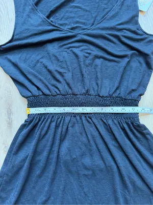 BECCA NWT Breezy Basics Swim Cover-Up Dress size Small Black Swimsuit Beach Mini thumbnail 9