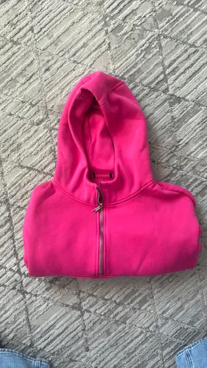 Cropped Hoodie Pink Size M thumbnail 3