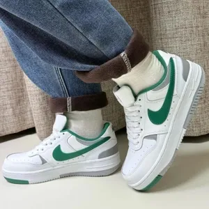 Nike Women's US 5.5 Gamma Force White Malachite Green Low-Top Sneaker DX9176-106 thumbnail 1