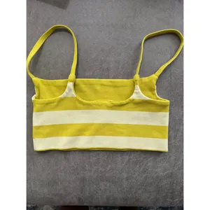 Free People Movement Tighten Up Reversible Bra Honeydew Combo Striped M/L NEW thumbnail 4